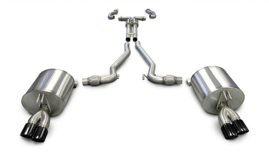CORSA Sport / 2.5 in Cat-Back 3.0 in Twin Tips | 2008-2009 Pontiac G8 GT, GXP 6.0L, 6.2L (14950)