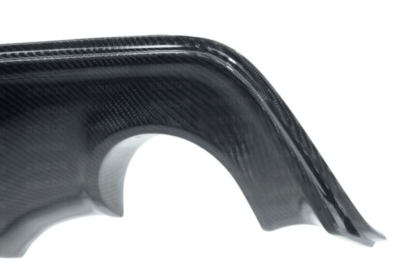 Seibon Carbon Fiber Rear Diffuser Cover | Subaru BRZ / FRS (12-13) (RDC1213SCNFRS)
