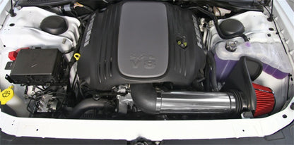Spectre 11-17 Dodge Challenger/Charger 5.7L V8 Air Intake Kit - Polished w/Red Filter | Dodge Challenger/Charger (11-17) (9036)