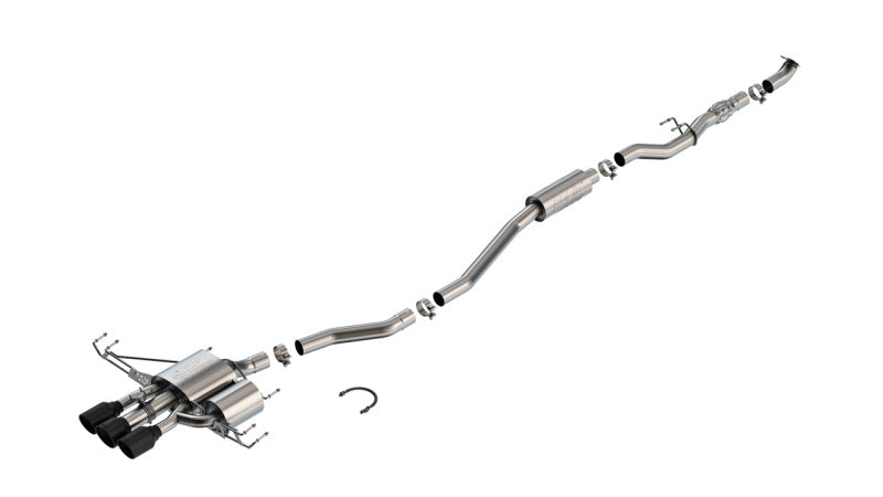 Borla 2.75in ATAK Cat-Back Exhaust System | Acura Integra Type S (24+) Black (140986CB)