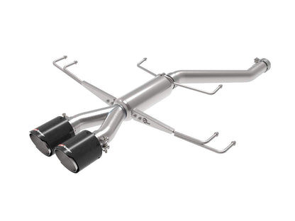 aFe Takeda 2.5in 304SS Axle-Back Exhaust System 17-19 Honda Civic Type R L4-2.0L (t)