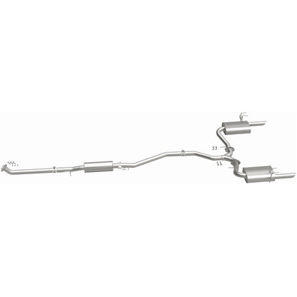 BRExhaust 16-21 Honda Civic 1.5L Direct-Fit Replacement Exhaust System