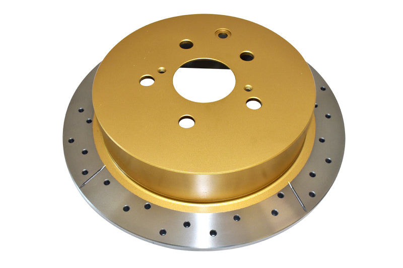 DBA Rear Drilled & Slotted Street Series Rotor | Lexus RX350 (10-15) (DBA2733X)