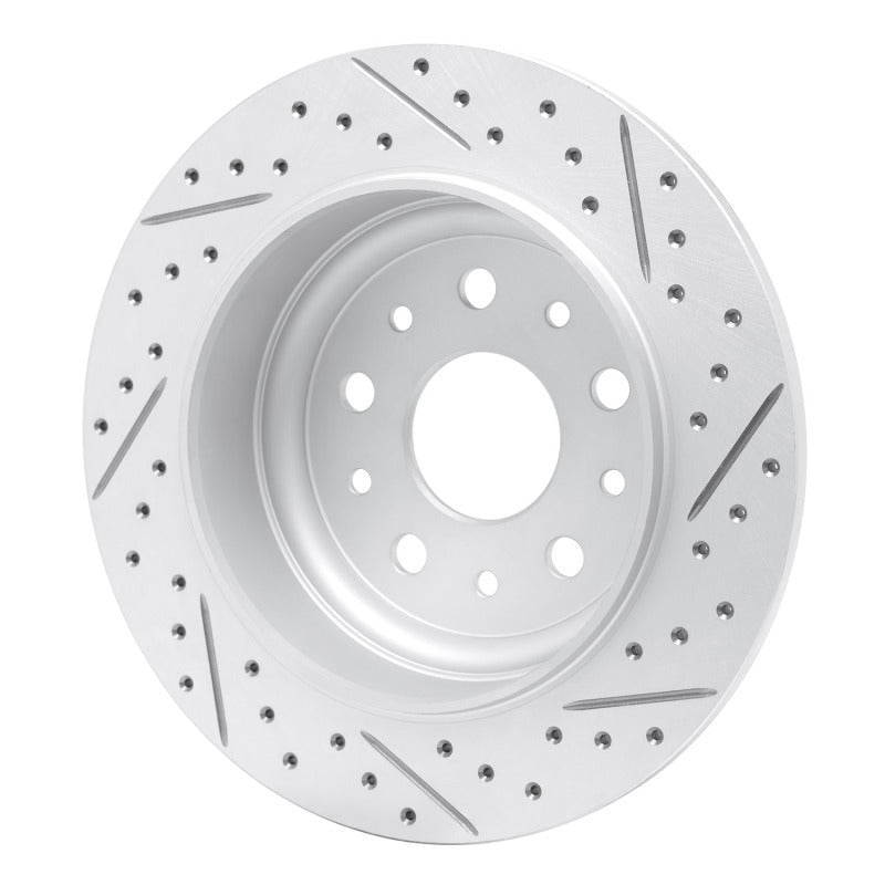 DFC Rear Left D&S Geoperformance Rotor (REAR): Jeep Wrangler (18-25)