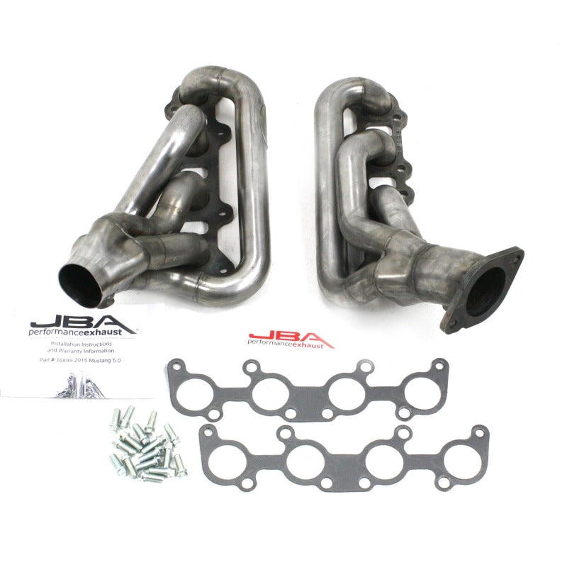 JBA 15-23 Mustang 5.0L Coyote 1-3/4in Raw SS Headers (1689S)