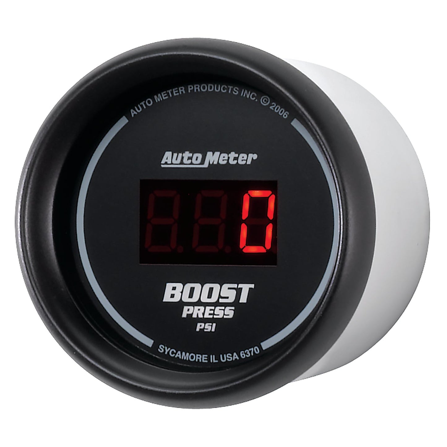 AutoMeter SportComp 52mm Digital 0-60 PSI Boost Gauge (6370)