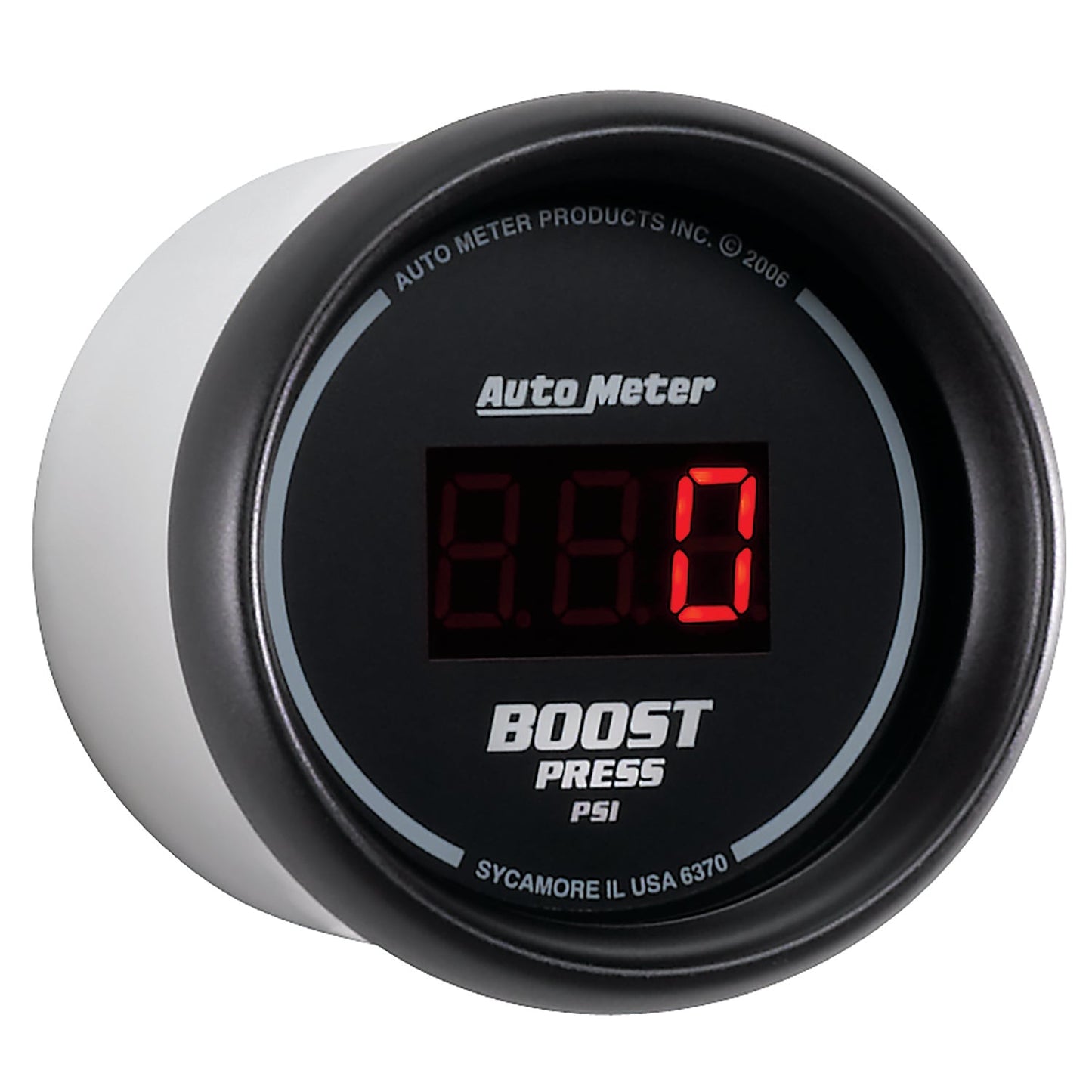 AutoMeter SportComp 52mm Digital 0-60 PSI Boost Gauge (6370)