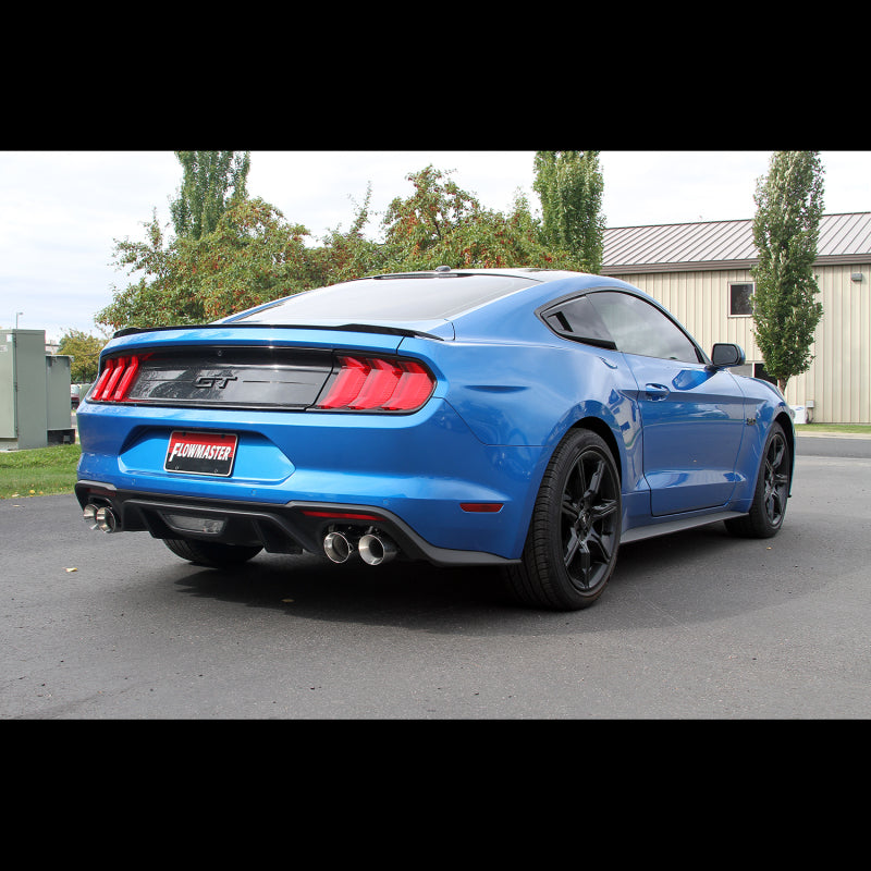 Flowmaster 18-23 Mustang 5.0L Axle-Back Exhaust w/Valves For 15-23 Mustang (817799)