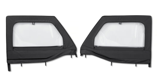 Bestop 51742-35 JL Element Upper Doors Front Black Diamond For Jeep Gladiator/JL