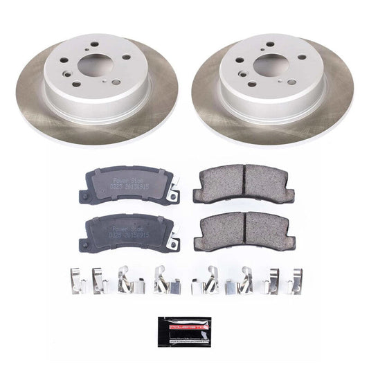 PowerStop 99-03 Lexus RX300 Rear Semi-Coated Rotor Kit (SC6784)
