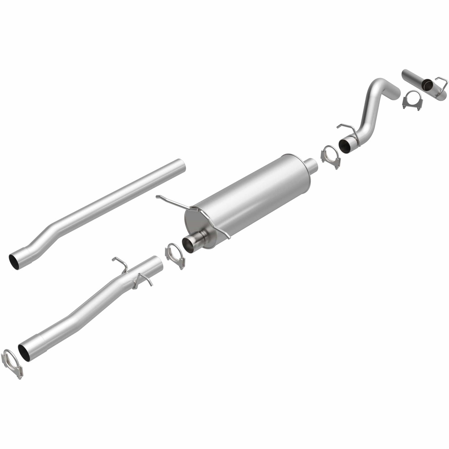 BRExhaust 2000-2003 Dodge Dakota Direct-Fit Replacement Exhaust System