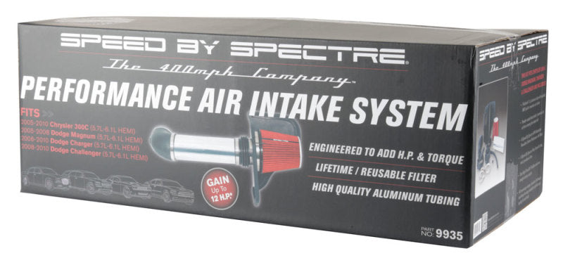Spectre 05-10 Chrysler 300C V8-5.7/6.1L F/I Air Intake Kit | Chrysler 300C (9935)
