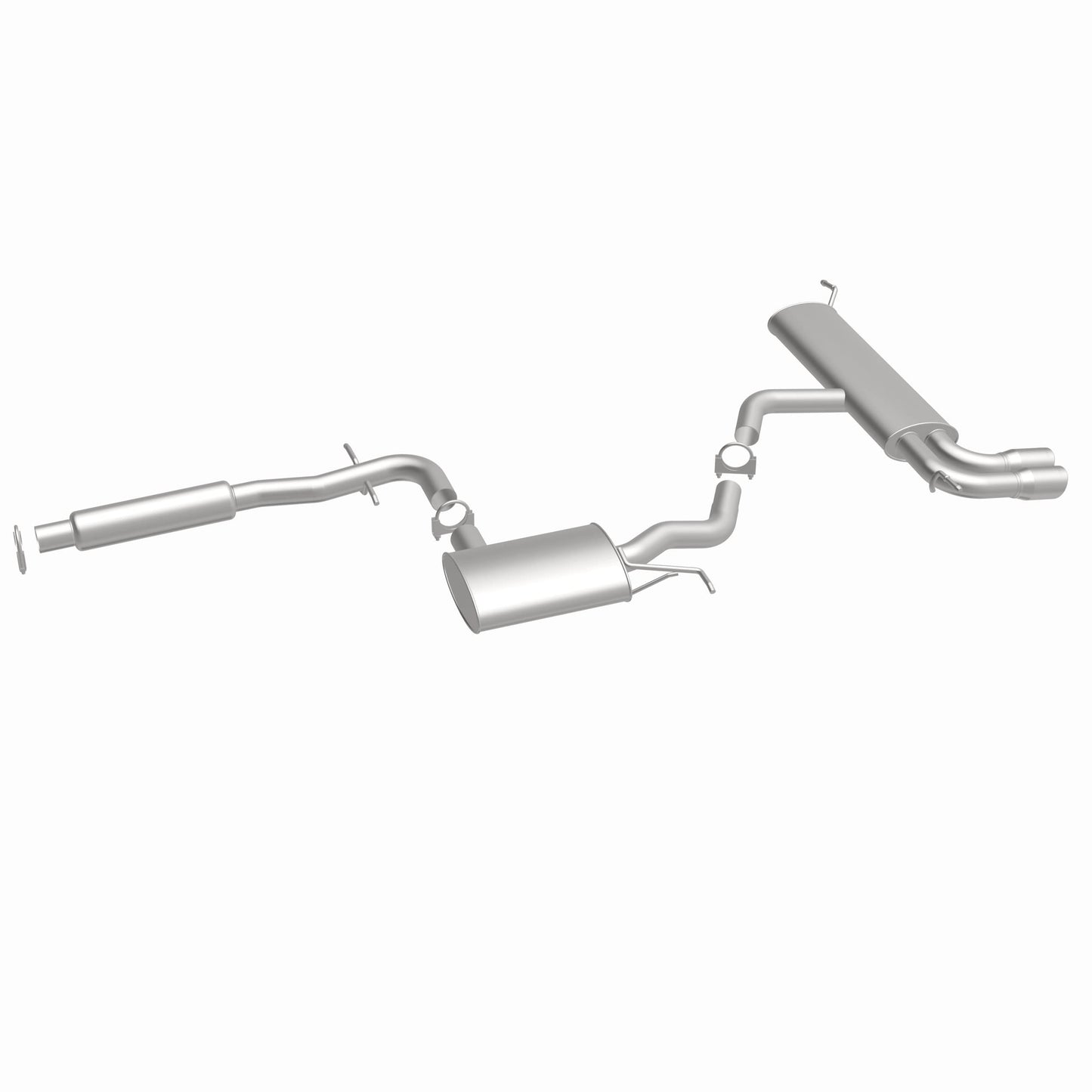 BRExhaust 2006-2014 Volkswagen Direct-Fit Replacement Exhaust System