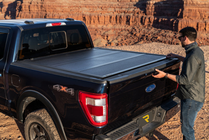 UnderCover AX22029 ArmorFlex Hard Folding Tonneau Cover for 2021-2026 Ford F‑150