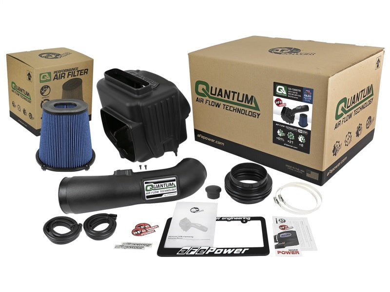 aFe Quantum Pro 5R Cold Air Intake System | GM/Chevy Duramax V6-6.6L L5P (53-10007R)