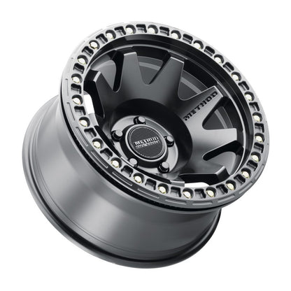 Method MR108 Beadlock Matte Black | 17x9" -44mm | 5x5mm Wheel