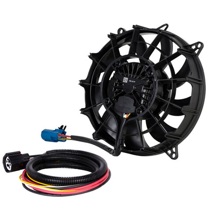 SPAL 30107089-PKG 10in Brushless Flush Mount Fan w/Jumper Harness