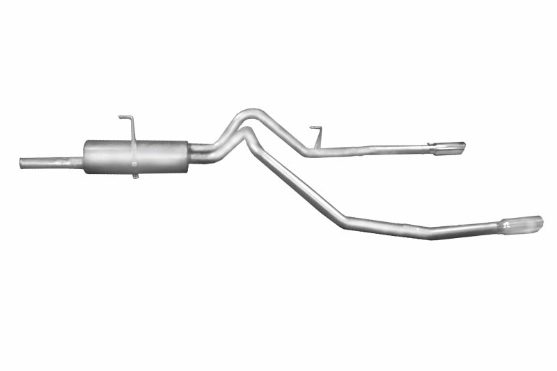 Gibson 2.5in Dual Split Cat-Back Exhaust | Toyota Tundra SR5 (03-06) (7400)