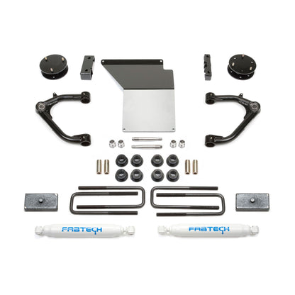Fabtech 3.5" Uniball Upper Control Arm System w/ Performance Shocks | GM C/K1500 Pickup (07-18) (K1062)