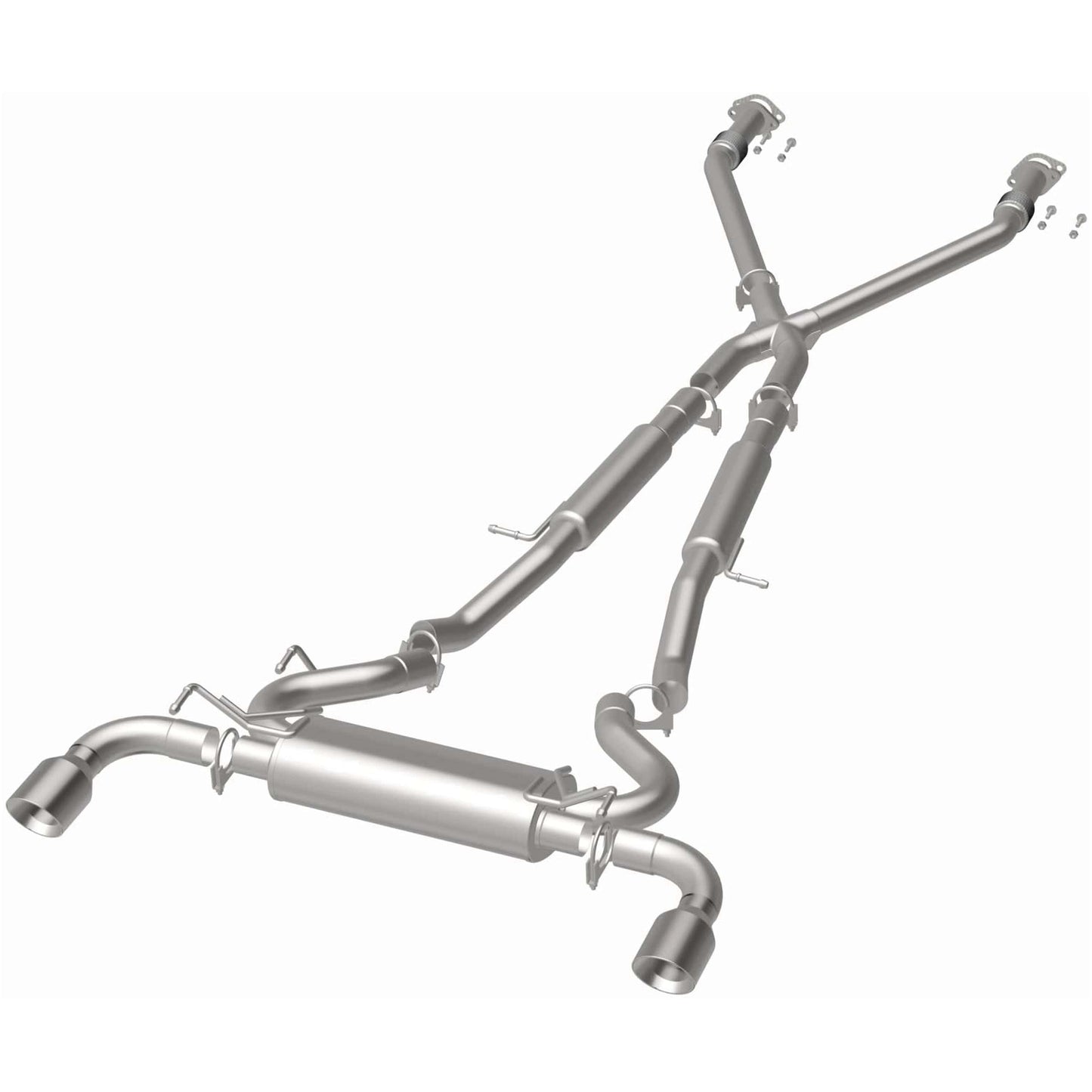 BRExhaust 2009-2020 Nissan 370Z 3.7L Direct-Fit Replacement Exhaust System