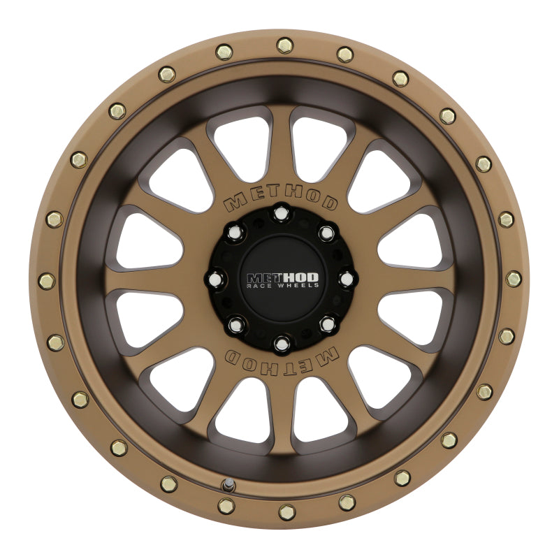 (set of 4) Method MR605 NV Bronze | 20x10" -24mm | 8x6.5in Wheel