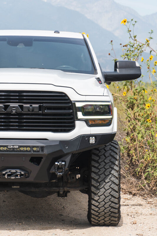 DV8 Offroad FBDR2-05 Bolt-On Spec Front Bumper for 19-26 RAM 2500/3500