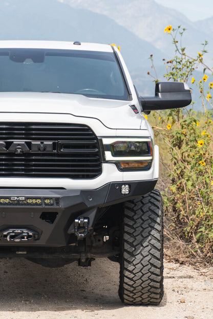 DV8 Offroad FBDR2-05 Bolt-On Spec Front Bumper for 19-26 RAM 2500/3500