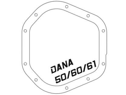 aFe Power Front/Rear Diff Cover Kit w/ Oil 17-22 Ford Diesel V8 (Dana Super 60 & Sterling 10.5-12)