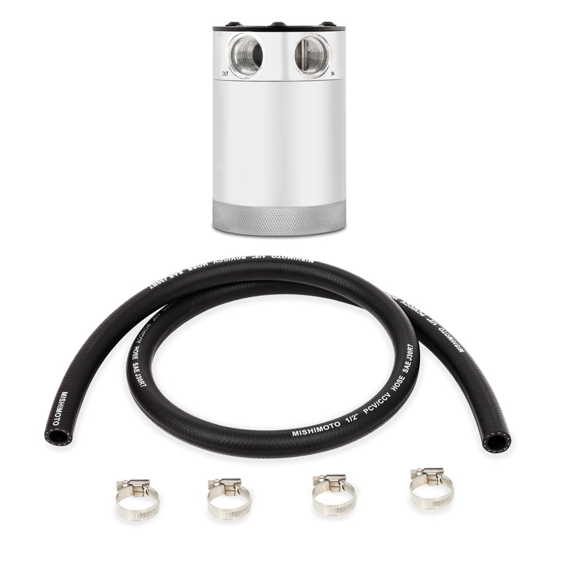 Mishimoto Compact 2-Port Baffled Catch Can (MMBCC-CBTWO)