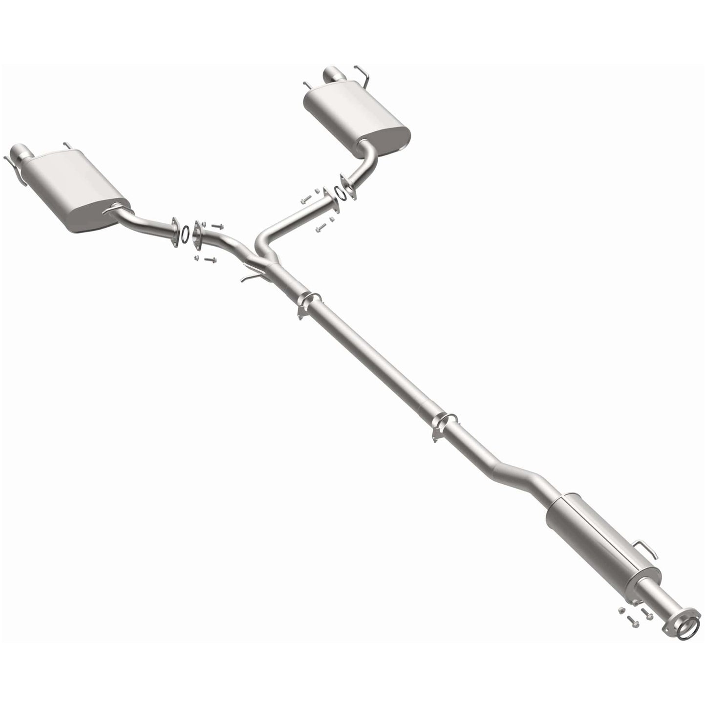 BRExhaust Direct-Fit Replacement Exhaust System 106-0557