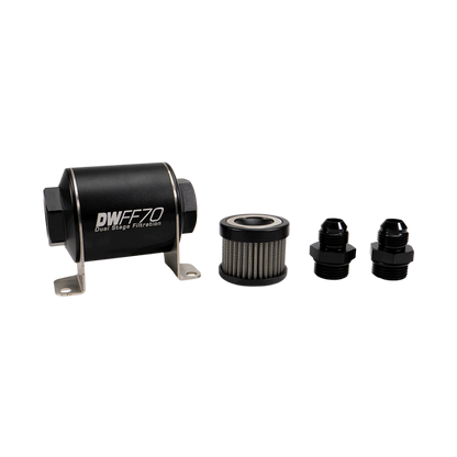 DeatschWerks Universal 70mm 100 Micron Fuel Filter Kit (8-03-070-100K-10/-38/-516/-6/-8)