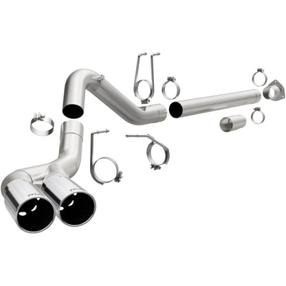 MagnaFlow 08-17 Ford F-250/350/450 4.6/6.7L DPF-Back SS 4in Dual Rear Exit | Ford Super Duty (17873)