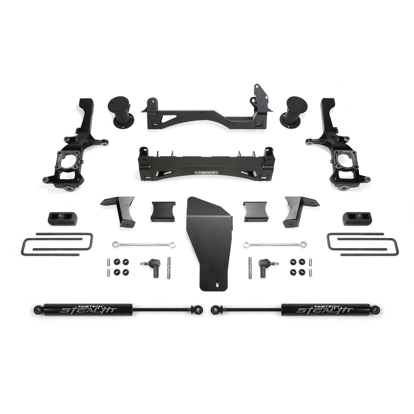 Fabtech 6" Basic System w/ Stealth | Nissan Titan XD 4WD (16-18) (K6005M)