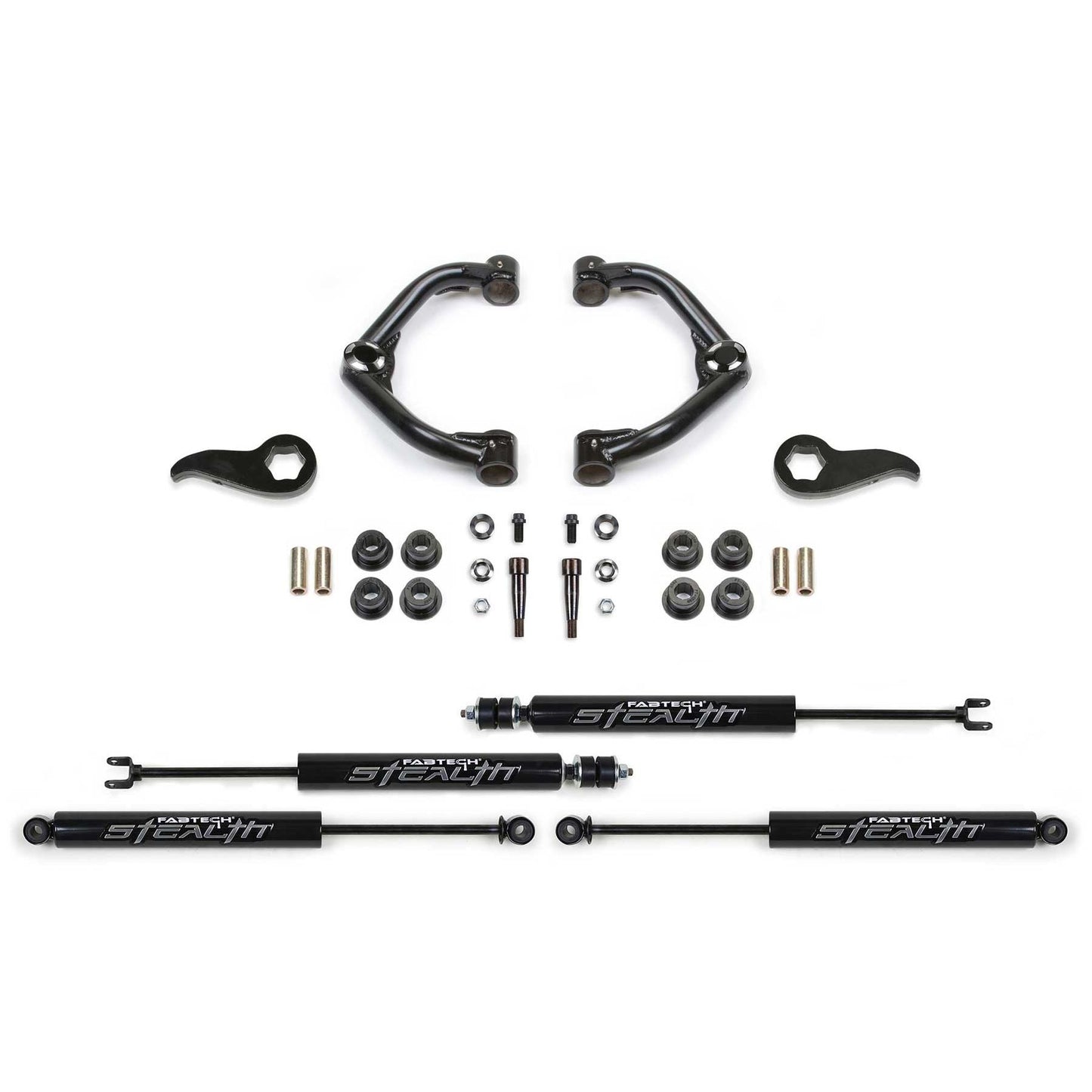 Fabtech 3.5in Uniball Upper Control Arm Kit w/ Stealth | GM K2500HD (20-22) (K1155M)