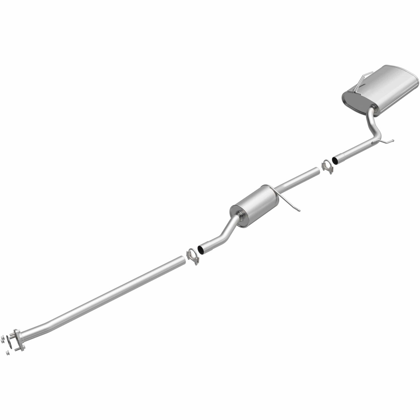 BRExhaust 2003-2007 Honda Accord 2.4L Direct-Fit Replacement Exhaust System