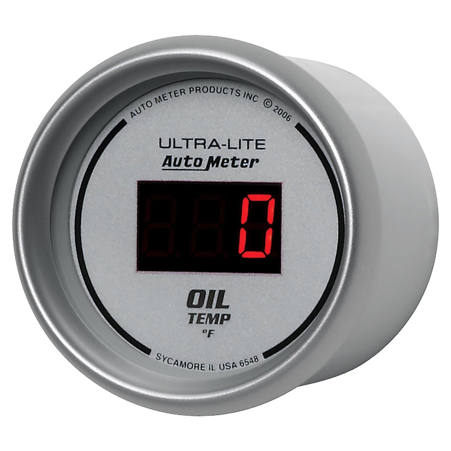 AutoMeter Ultra-Lite 52MM 0-340 Deg F Digital Oil Temperature (6548)