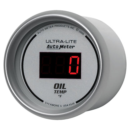 AutoMeter Ultra-Lite 52MM 0-340 Deg F Digital Oil Temperature (6548)