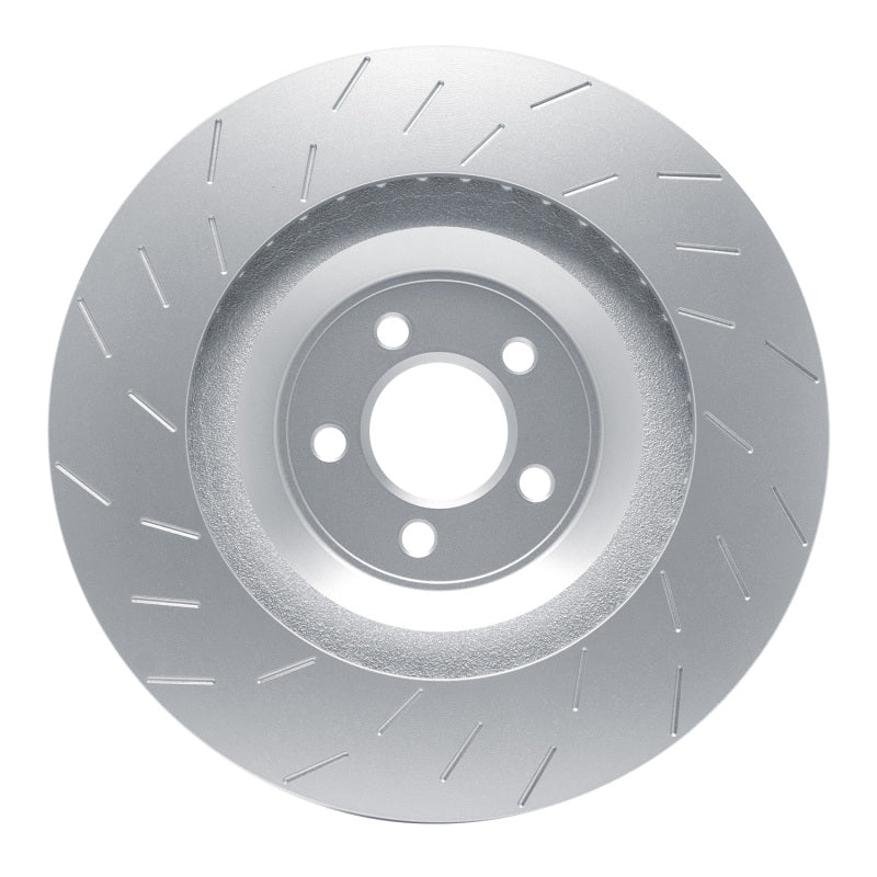 DFC Slotted Hi-Carbon Alloy Geomet Rotor (FRONT): Dodge Challenger (15-20)