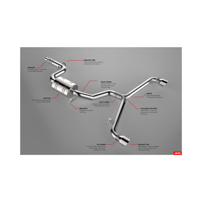 APR 10-14 Volkswagen GTI MK6 Catback Exhaust System | VW GTI (10-14) (CBK0016)