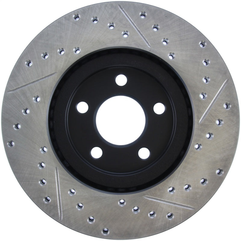 Stoptech Front Passenger Side Disc Brake Rotor for PT Cruiser, Neon (127.63053R)