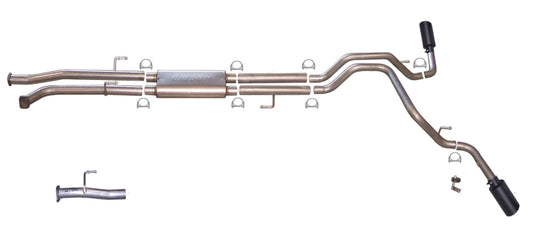 Gibson 2.5in Dual Extreme Black Elite Cat-Back Exhaust | Toyota Tundra SR5 (07-09) (67501B)