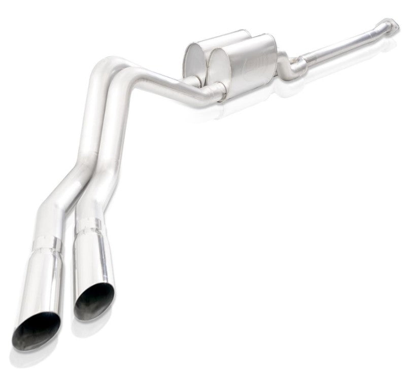Stainless Works Dual 3.5in Side Exit Polished Tips | Ford F150 5.0L (15-19) (FT18CBYR)