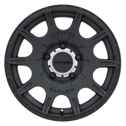 Method Wheels MR308 Matte Black | 17x8.5" +0mm | 5x5mm Wheel
