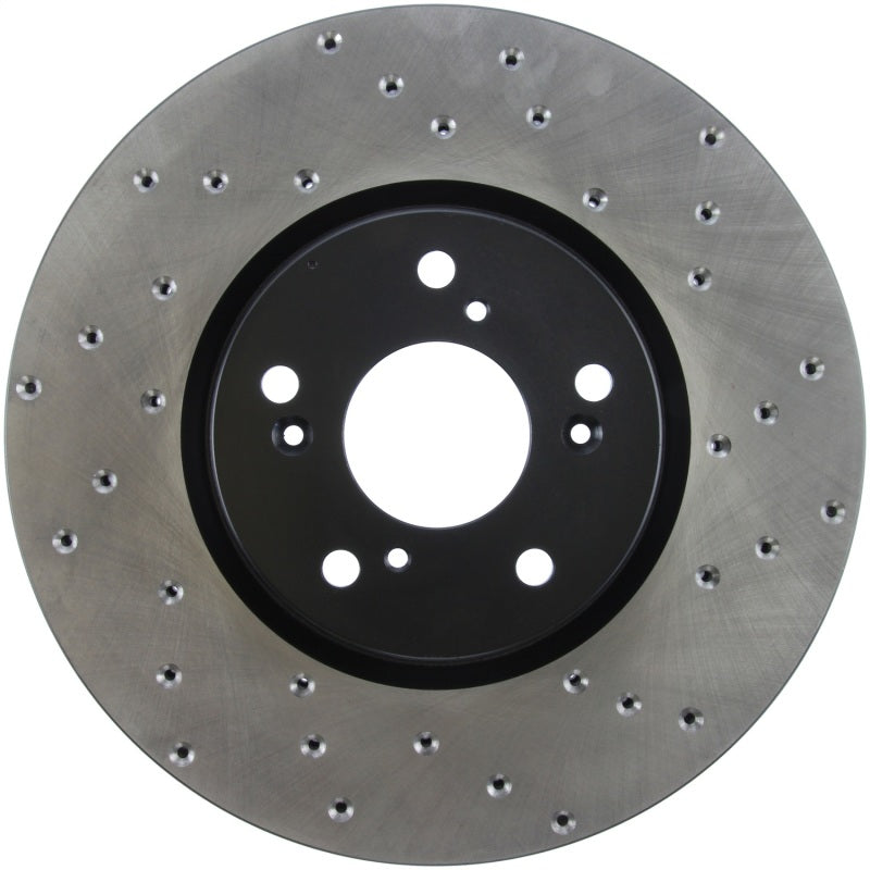 StopTech 128.40062L Sport Cross-Drilled Disc Brake Rotor for 04-08 TL