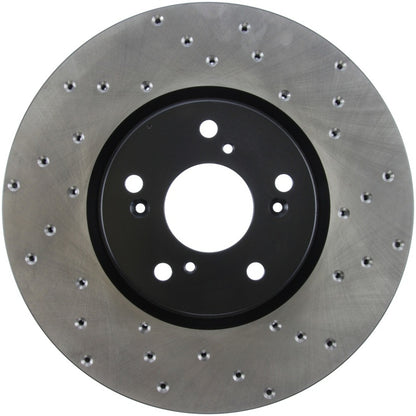 StopTech 128.40062L Sport Cross-Drilled Disc Brake Rotor for 04-08 TL