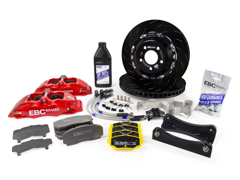EBC Brakes BBK031RED-1 EBC Big Brake Kit for 12-21 Subaru BRZ/Toyota GT86