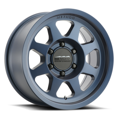 (set of 4) Method MR701 Bahia Blue | 17x9" -12mm | 5x5in Wheel