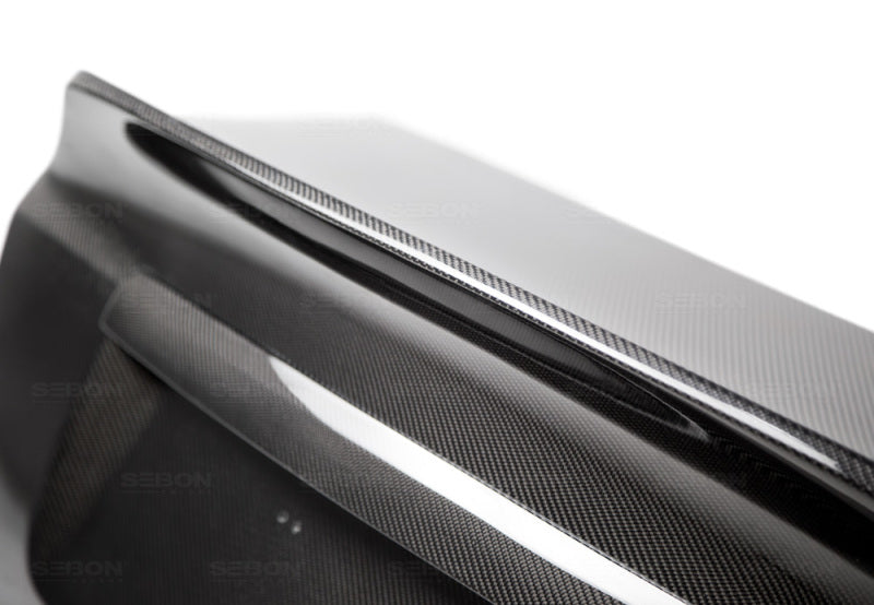 Seibon 08-14 Subaru Impreza WRX/STi 4dr C-style Carbon Fiber Trunk Lid | Subaru Impreza WRX / STI (TL0809SBIMP4D-C)