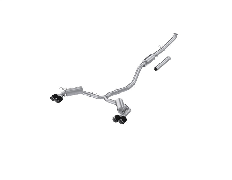 MBRP 2.5in Dual Split Rear Cat-Back Exhaust | Honda Civic / Sport Touring 1.5L (22-24) (S49063CF)