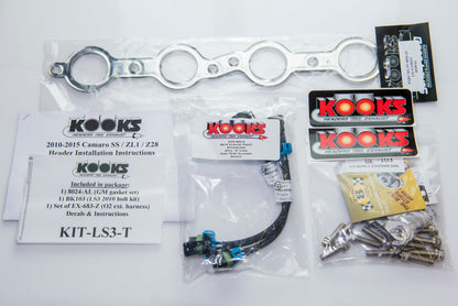 Kooks 10-14 Chevy Camaro SS LS3/L99 1 7/8in x 3in SS LT Headers | Camaro (10-15) (2250H430)